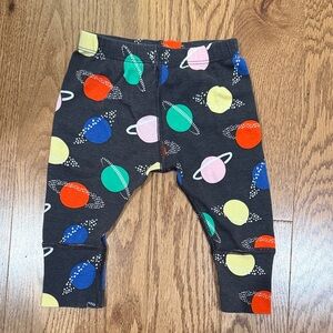 Hanna Andersson Planet Wiggle Pants 3-6 months